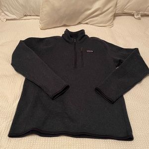 Patagonia better sweater quarter zip M